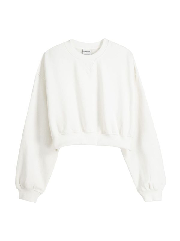 Bershka Bershka Суичър  мръсно бяло