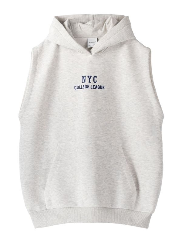 Bershka Bershka Суичър  нейви синьо / сиво