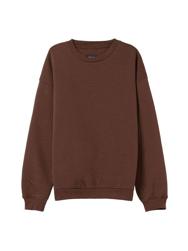 Bershka Bershka Суичър  шоколад