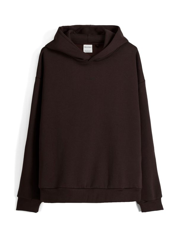 Bershka Bershka Суичър  тъмнокафяво