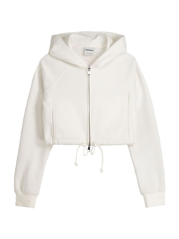 Bershka Bershka Суичъри с качулка  бяло