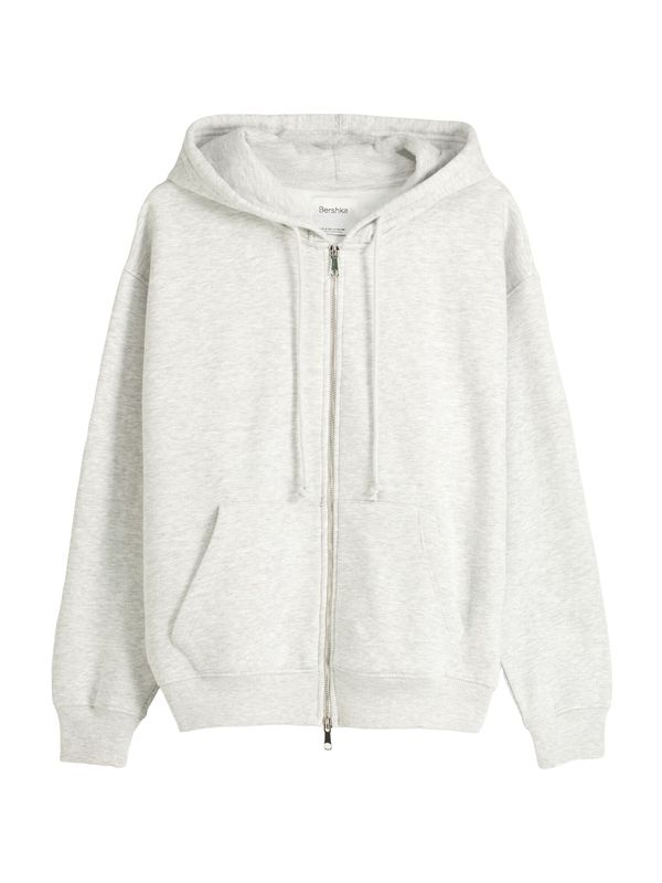 Bershka Bershka Суичъри с качулка  сив меланж