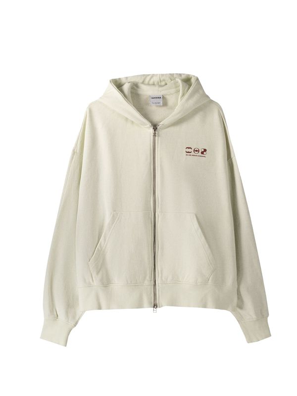 Bershka Bershka Суичъри с качулка  сиво / карминено червено