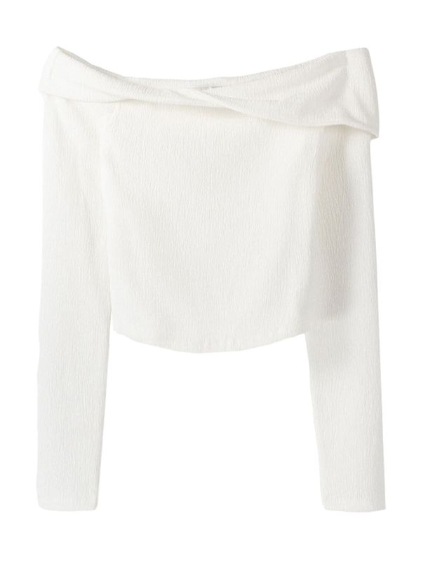 Bershka Bershka Тениска  бяло