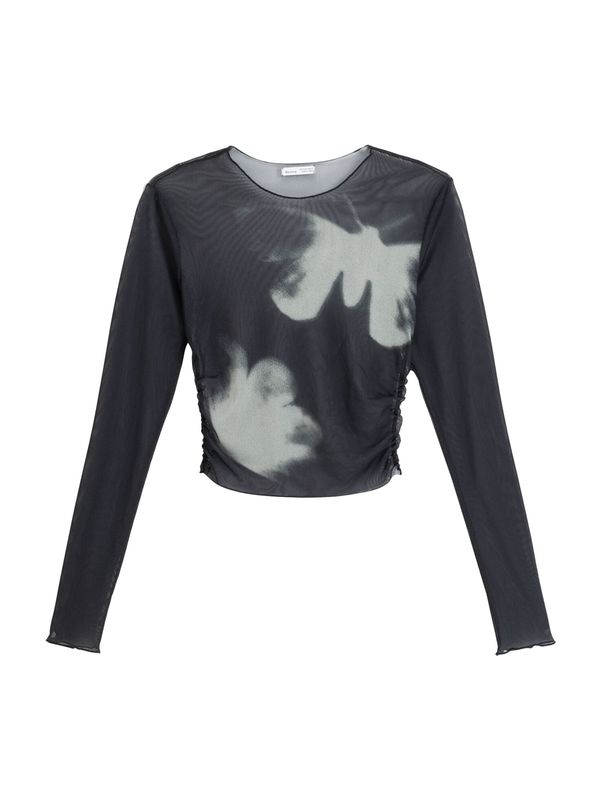 Bershka Bershka Тениска  черно