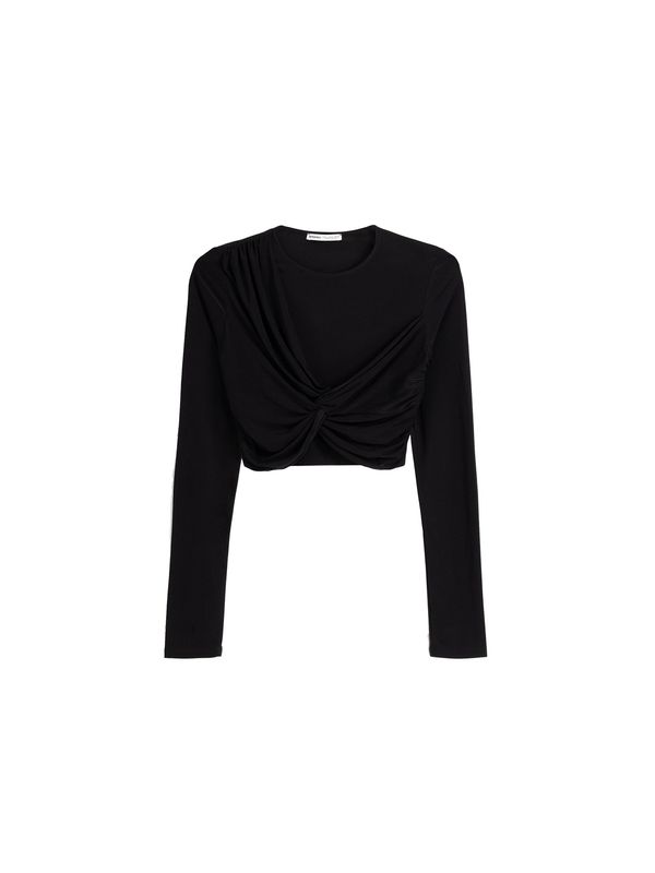 Bershka Bershka Тениска  черно