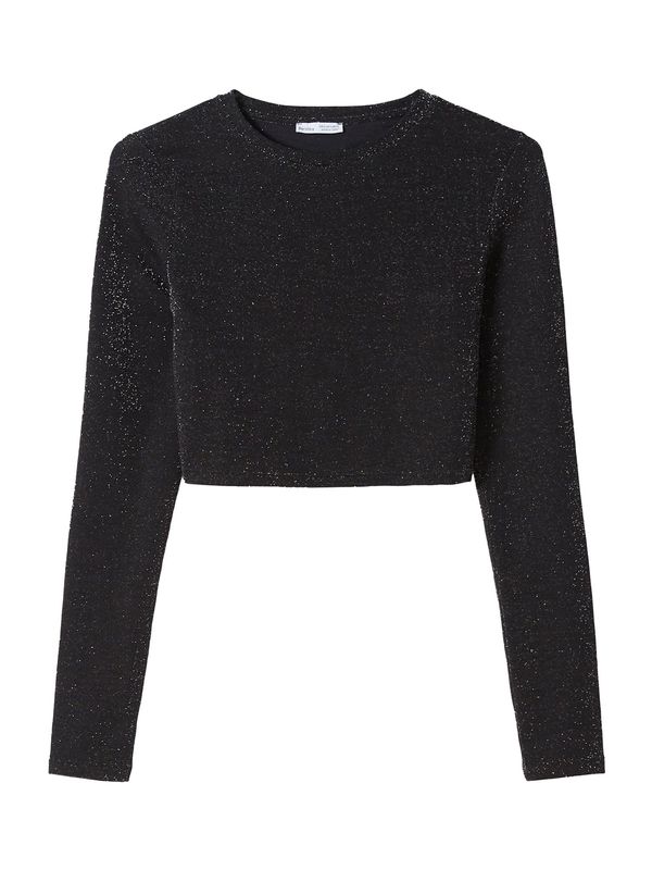 Bershka Bershka Тениска  черно