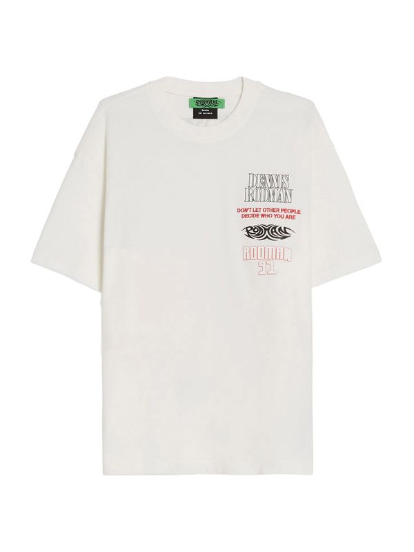 Bershka Bershka Тениска  червено / черно / бяло