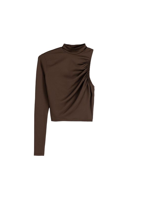 Bershka Bershka Тениска  кафяво