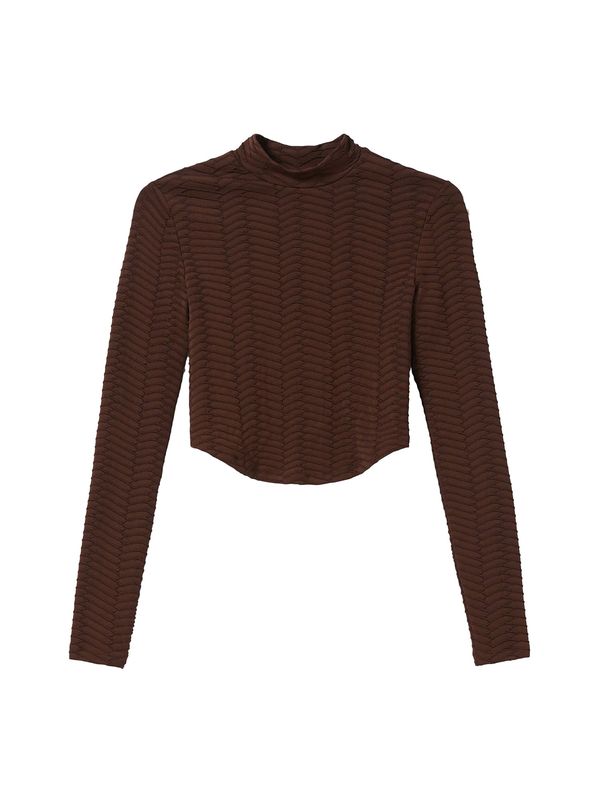 Bershka Bershka Тениска  кафяво