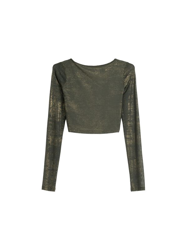 Bershka Bershka Тениска  каки