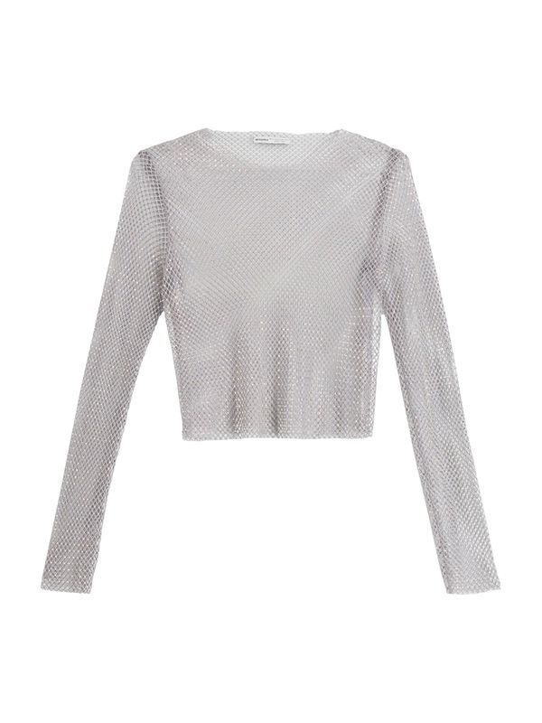 Bershka Bershka Тениска  сиво