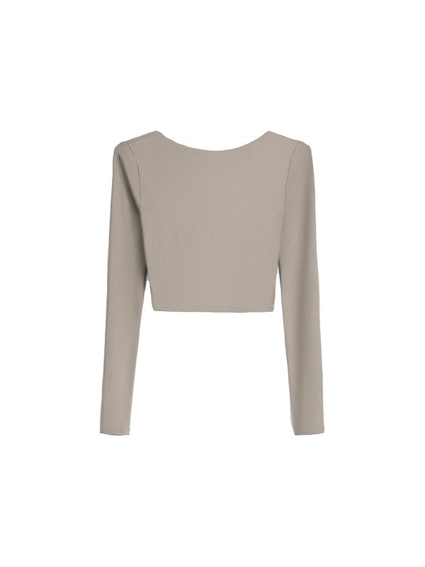 Bershka Bershka Тениска  сиво