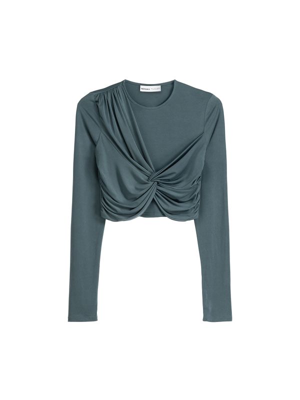 Bershka Bershka Тениска  зелено