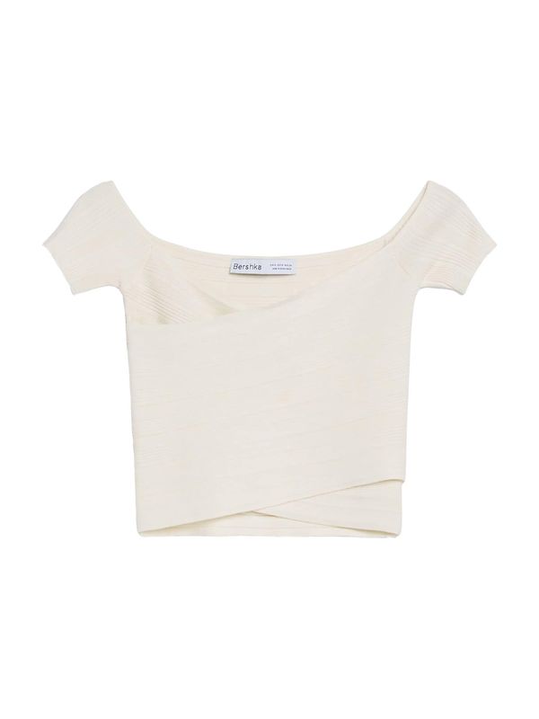 Bershka Bershka Топ  екрю