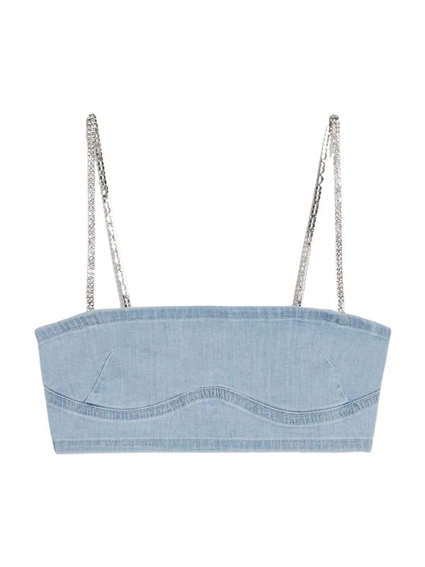 Bershka Bershka Топ  светлосиньо