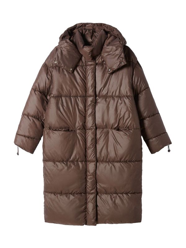 Bershka Bershka Зимно палто  кестеняво кафяво