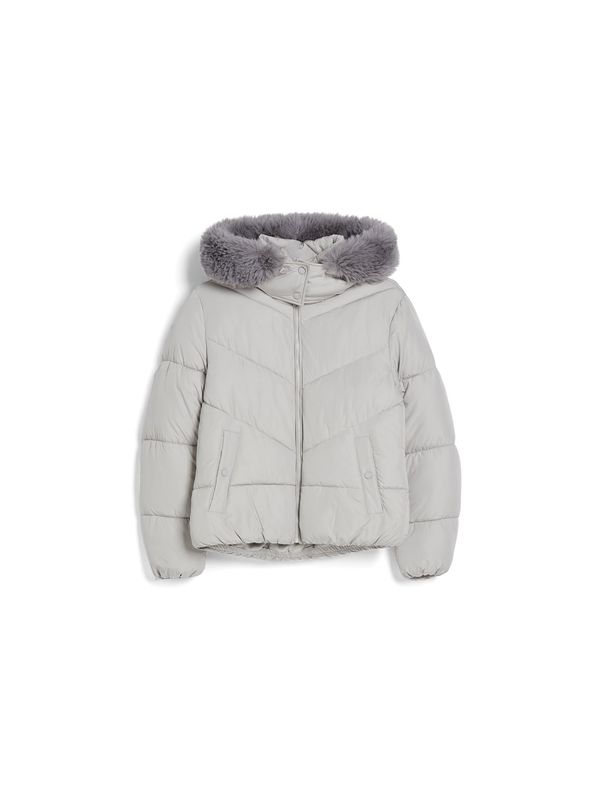 Bershka Bershka Зимно яке  светлосиво