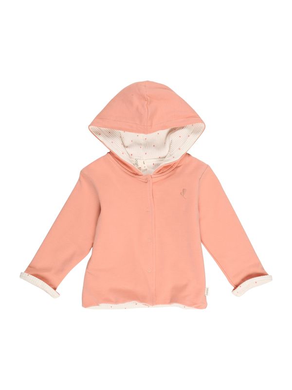 BESS BESS Суичъри с качулка  кремаво / пепел от рози