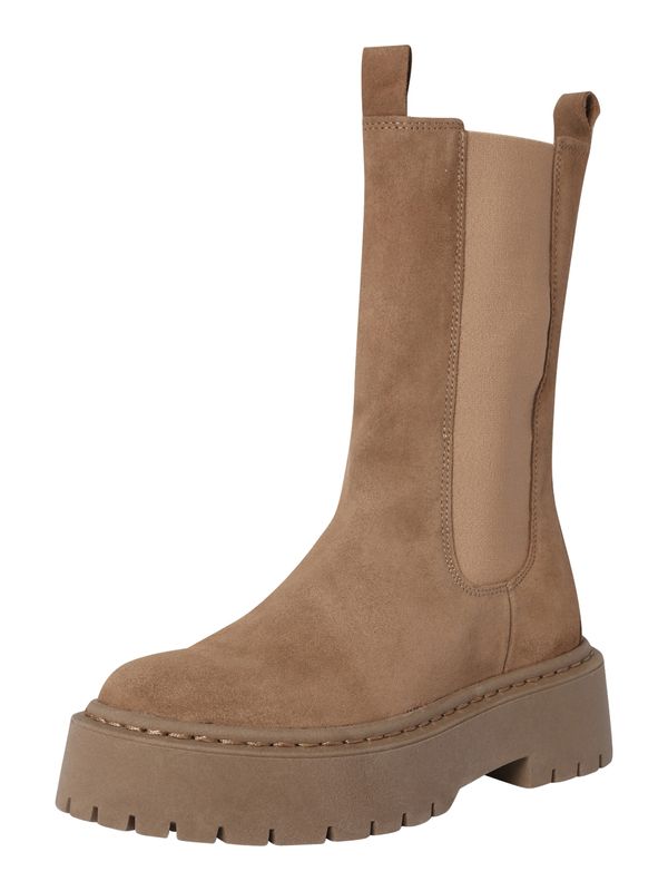 Bianco Bianco Боти Chelsea 'DEB'  таупе сиво