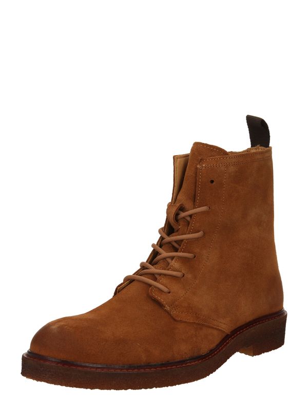 Bianco Bianco Ботуши с връзки 'BIAERIK'  кафяво