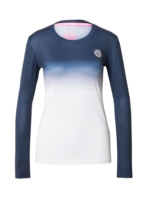 BIDI BADU BIDI BADU Функционална тениска  нейви синьо / бяло