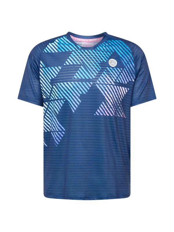 BIDI BADU BIDI BADU Функционална тениска  синя тинтява / светлосиньо / люляк / бяло