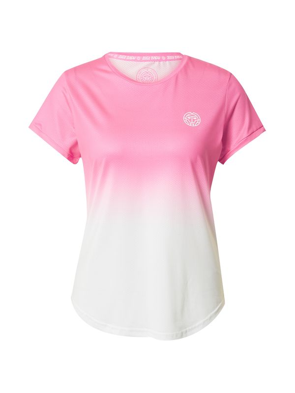 BIDI BADU BIDI BADU Функционална тениска  светлорозово / бяло