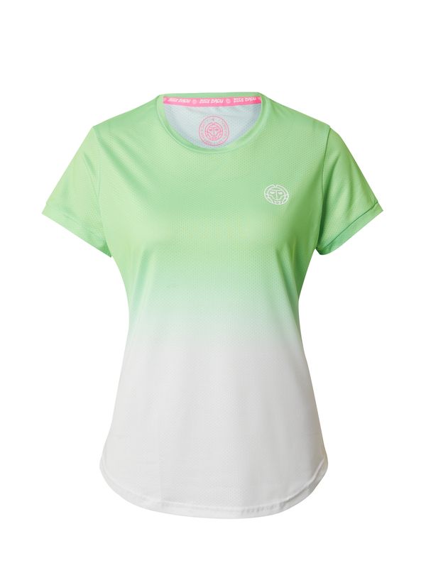 BIDI BADU BIDI BADU Функционална тениска  зелено / бяло