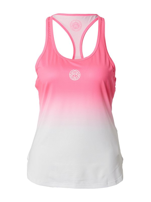 BIDI BADU BIDI BADU Спортен топ  светлорозово / бяло