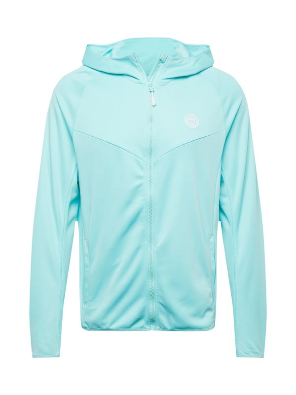 BIDI BADU BIDI BADU Спортна жилетка с качулка  опал / бяло