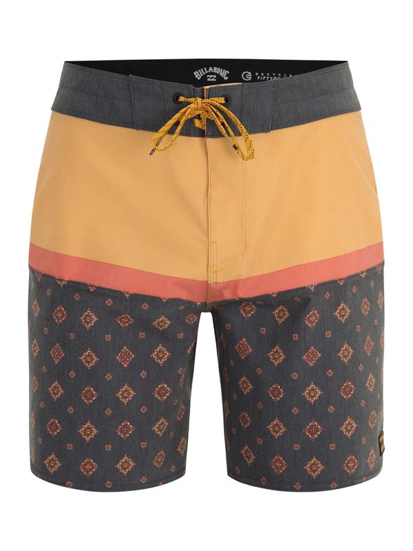 BILLABONG BILLABONG Борд шорти 'FIFTY50 PRO'  камел / тъмно коралово / черно