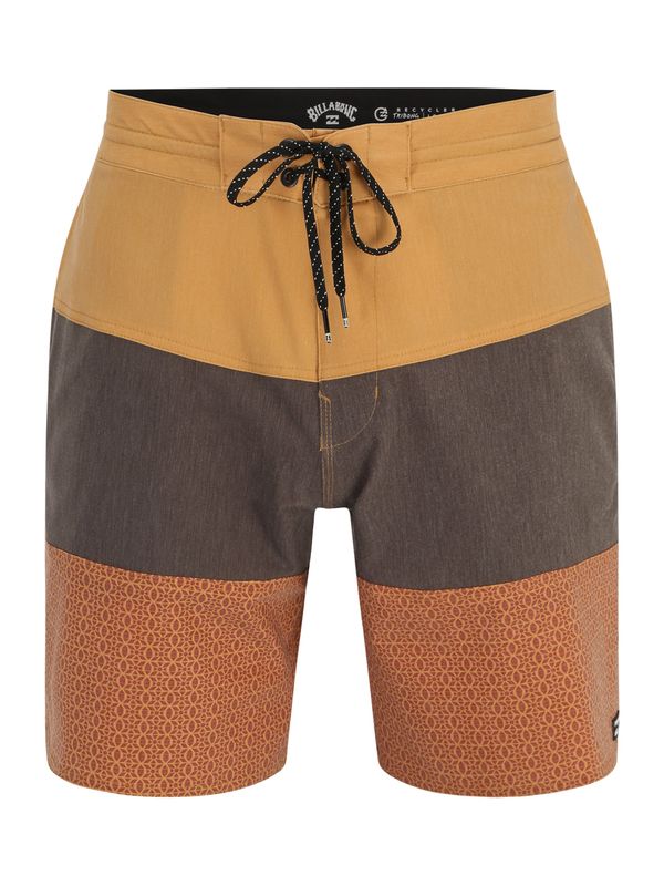 BILLABONG BILLABONG Борд шорти 'TRIBONG'  коняк / тъмнокафяво / черно / бяло