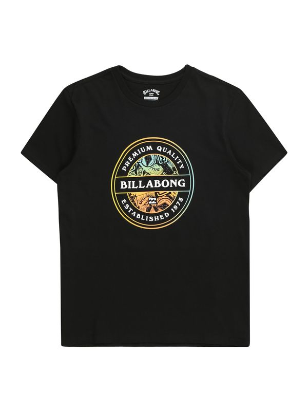 BILLABONG BILLABONG Функционална тениска 'ROTOR FILL'  светлосиньо / жълто / черно / бяло