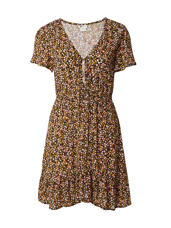 BILLABONG BILLABONG Лятна рокля 'DAY TRIPPIN'  киви / оранжево / бледорозово / черно