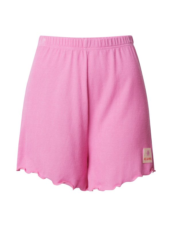 BILLABONG BILLABONG Панталон 'AT SUNRISE'  розово / бяло