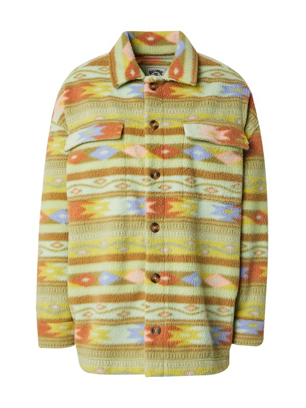 BILLABONG BILLABONG Поларено яке 'HAPPY CAMPER'  бежово / синьо / светлозелено / оранжево