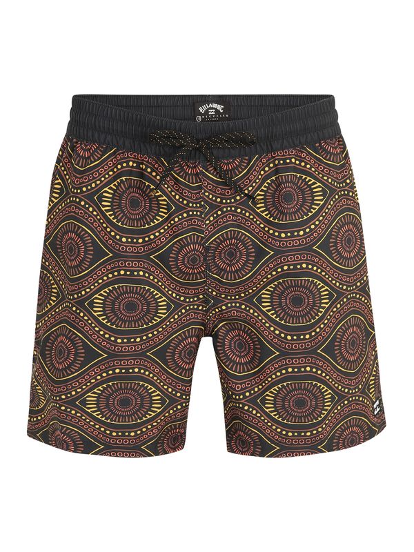 BILLABONG BILLABONG Шорти за плуване 'VACAY'  кафяво / жълто / черно