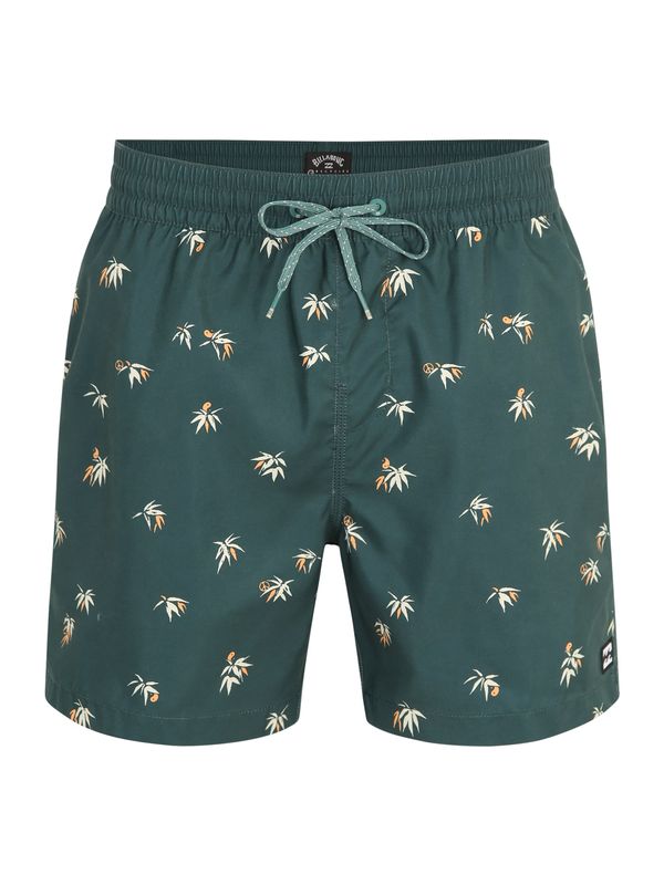 BILLABONG BILLABONG Шорти за плуване 'VACAY'  тъмнозелено / оранжево / мръсно бяло