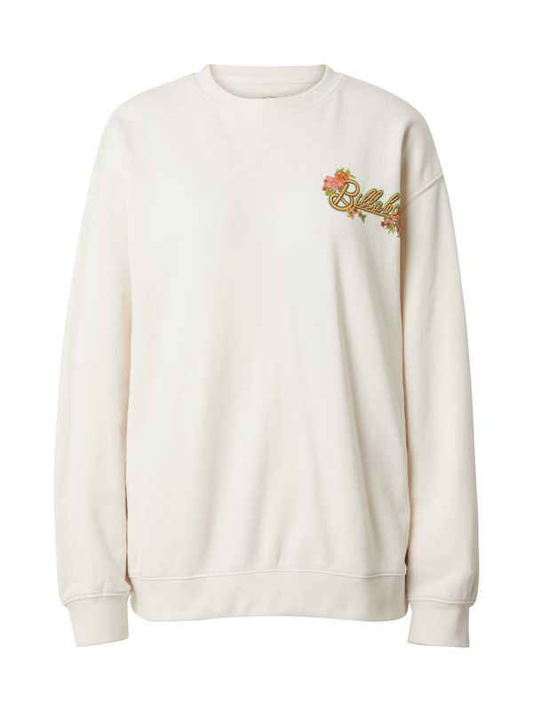 BILLABONG BILLABONG Суичър 'BEST OF TIMES'  светлосиво / зелено / оранжево / черно