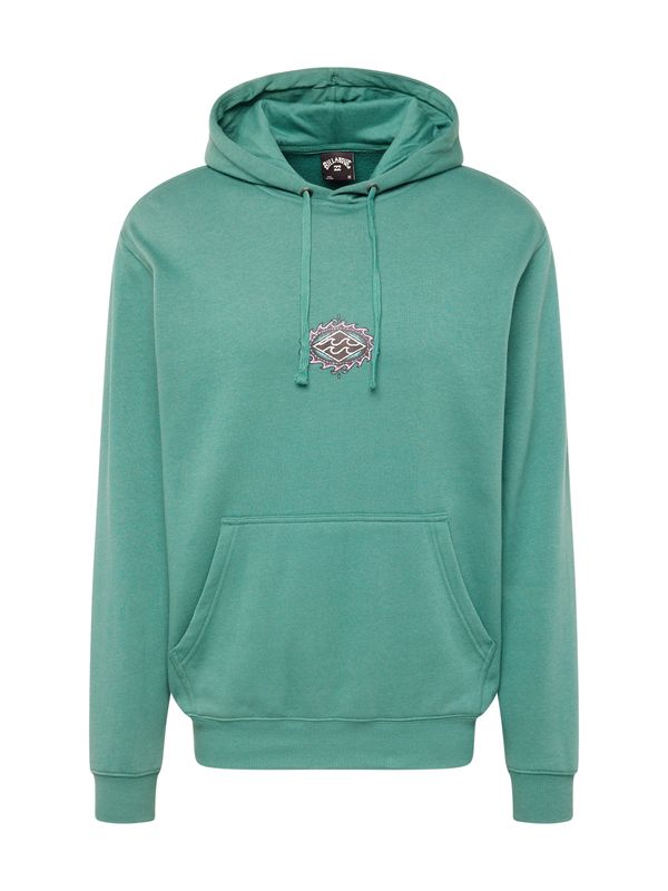 BILLABONG BILLABONG Суичър  зелено / светлорозово / черно / мръсно бяло