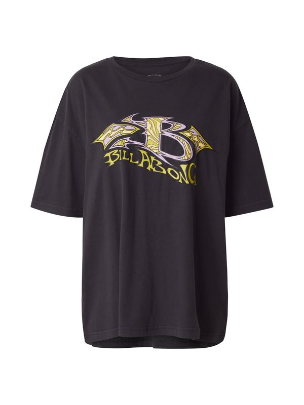 BILLABONG BILLABONG Свободна дамска риза 'SINCE 73'  лимоненожълто / люляк / черно