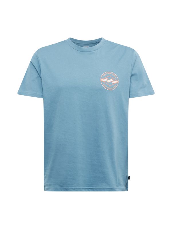 BILLABONG BILLABONG Тениска 'ROTOR DIAMOND'  синьо / оранжево / бяло