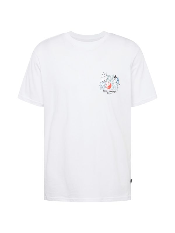 BILLABONG BILLABONG Тениска 'WORDED'  синьо / оранжево / черно / бяло