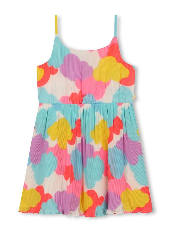 Billieblush Billieblush Рокля  екрю / светлосиньо / жълто / светлолилаво