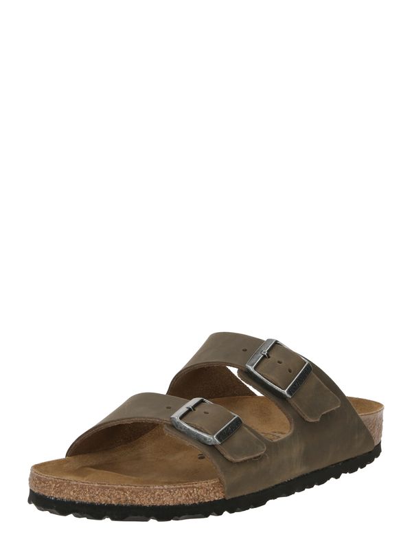 BIRKENSTOCK BIRKENSTOCK Чехли 'Arizona LEOI'  елхово зелено