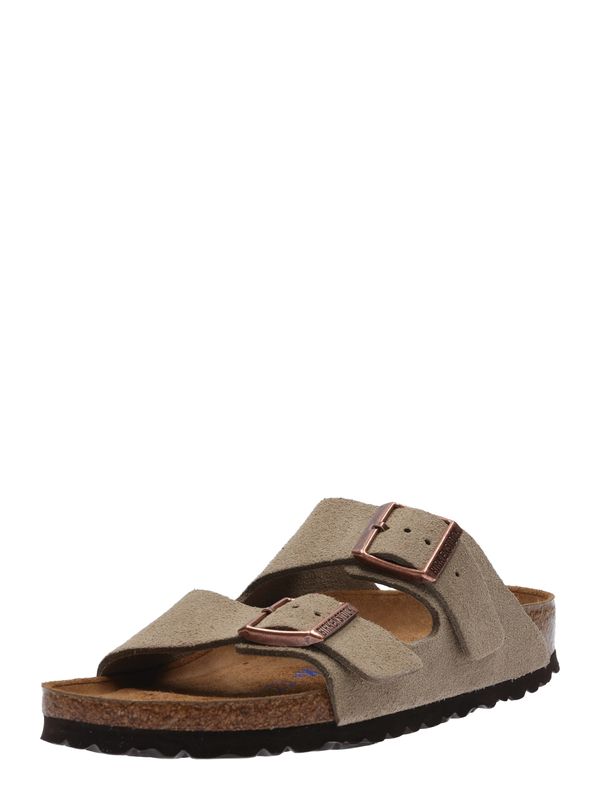 BIRKENSTOCK BIRKENSTOCK Чехли 'Arizona'  таупе сиво