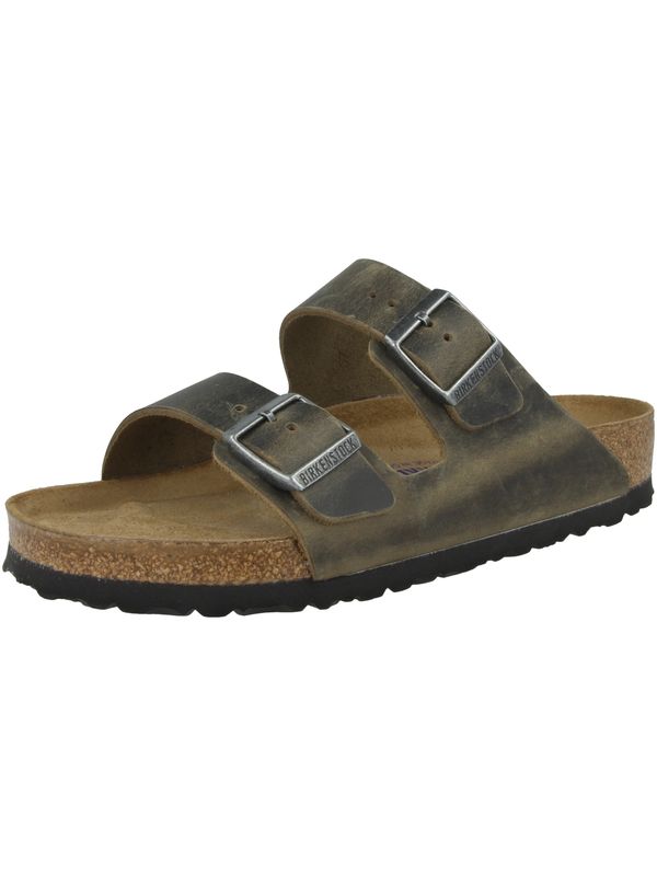 BIRKENSTOCK BIRKENSTOCK Чехли 'Arizona'  тъмнозелено