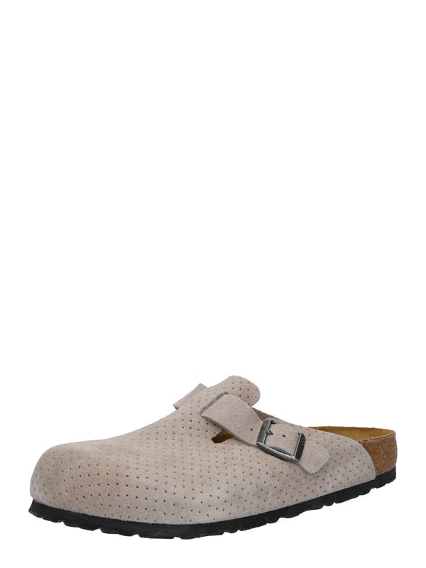 BIRKENSTOCK BIRKENSTOCK Чехли 'Boston'  сиво-бежово
