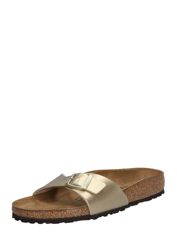 BIRKENSTOCK BIRKENSTOCK Чехли 'Madrid'  злато